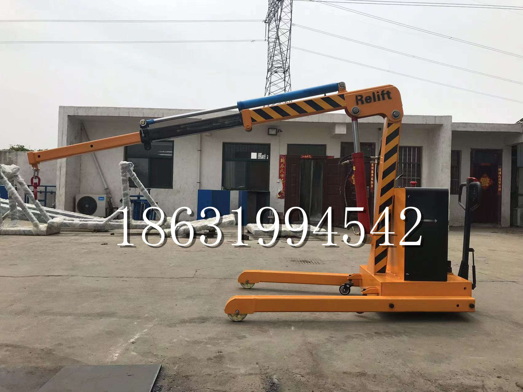 成功镇久征定做3吨三轮随车吊 农用园林绿化移树吊 平板工程用小吊机