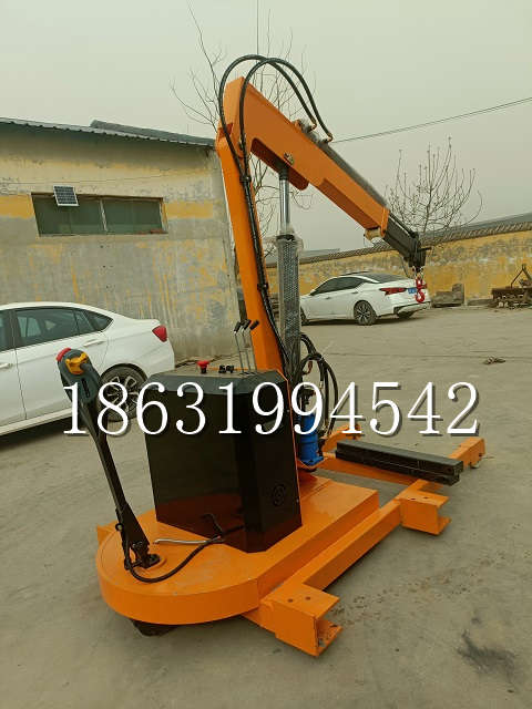 成功镇自卸车厢随车吊 自制轮式四不像起重机 四驱平板吊 5吨 贵盛